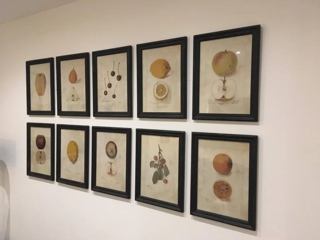 Set of 8 pictures fitted, W14, London