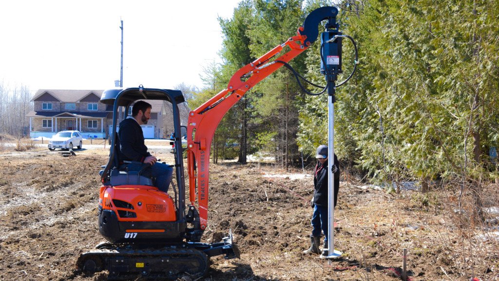 Can anyone install helical piles by themselves